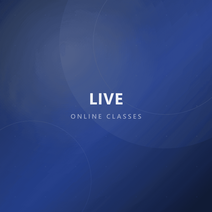 A live online IELTS class in progress